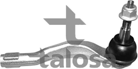 Talosa 42-11458 - Наконечник рульової тяги, кульовий шарнір autocars.com.ua