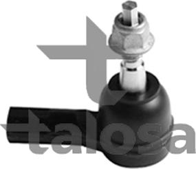 Talosa 42-12275 - Наконечник рульової тяги, кульовий шарнір autocars.com.ua