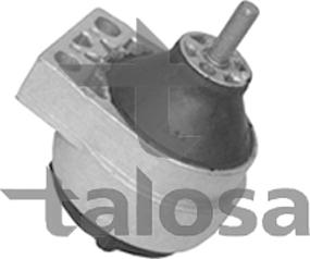 Talosa 61-06672 - Подушка, підвіска двигуна autocars.com.ua