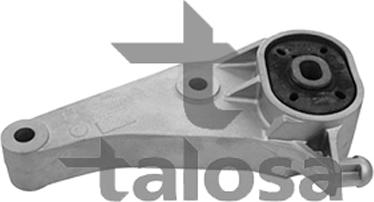 Talosa 61-06943 - Подушка, підвіска двигуна autocars.com.ua