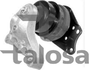 Talosa 61-10911 - Подушка, підвіска двигуна autocars.com.ua