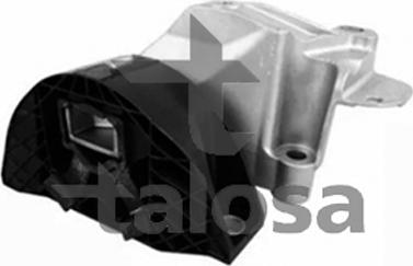 Talosa 61-11219 - Подушка, підвіска двигуна autocars.com.ua