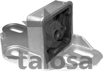 Talosa 62-08081 - Кронштейн, втулка, система випуску autocars.com.ua