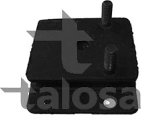 Talosa 62-08111 - Кронштейн, втулка, система випуску autocars.com.ua