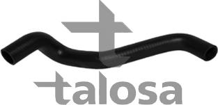 Talosa 67-17908 - Шланг радиатора avtokuzovplus.com.ua