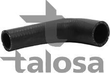 Talosa 67-17925 - Шланг радиатора avtokuzovplus.com.ua