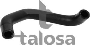 Talosa 67-17927 - Шланг радиатора avtokuzovplus.com.ua