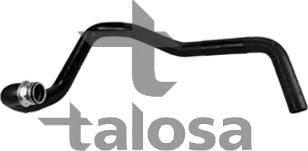 Talosa 67-18491 - Шланг радиатора avtokuzovplus.com.ua