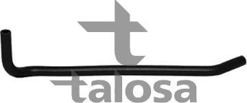 Talosa 67-18544 - Шланг радіатора autocars.com.ua