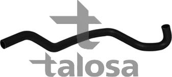 Talosa 67-18545 - Шланг радіатора autocars.com.ua