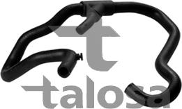 Talosa 67-18557 - Шланг радіатора autocars.com.ua