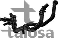 Talosa 67-18717 - Шланг радіатора autocars.com.ua