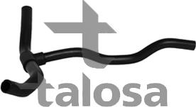 Talosa 67-18731 - Шланг радіатора autocars.com.ua