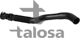 Talosa 67-18748 - Шланг радіатора autocars.com.ua