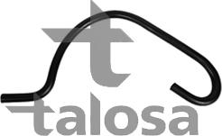 Talosa 67-18807 - Шланг радіатора autocars.com.ua