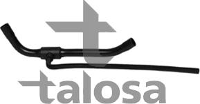 Talosa 67-19072 - Шланг, вентиляція картера autocars.com.ua