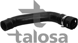 Talosa 67-19091 - Шланг радіатора autocars.com.ua