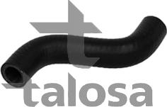 Talosa 67-19312 - Шланг радіатора autocars.com.ua