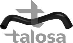Talosa 67-19317 - Шланг радіатора autocars.com.ua