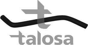 Talosa 67-19405 - Шланг радіатора autocars.com.ua
