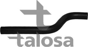 Talosa 67-19407 - Шланг радіатора autocars.com.ua