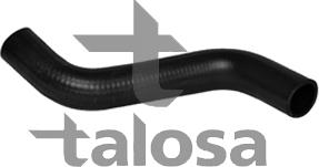 Talosa 67-19537 - Шланг радіатора autocars.com.ua