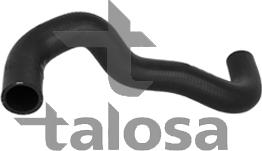 Talosa 67-19569 - Шланг радіатора autocars.com.ua
