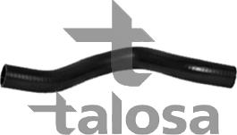 Talosa 67-19570 - Шланг радіатора autocars.com.ua