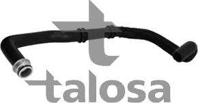 Talosa 67-19959 - Шланг радиатора avtokuzovplus.com.ua