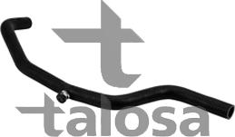 Talosa 67-20077 - Шланг радіатора autocars.com.ua