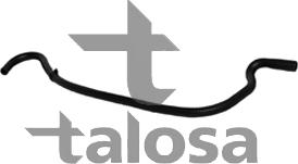 Talosa 67-20160 - Шланг радіатора autocars.com.ua