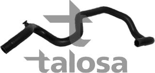 Talosa 67-20205 - Шланг радіатора autocars.com.ua