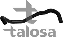 Talosa 67-20248 - Шланг радіатора autocars.com.ua