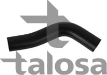 Talosa 67-20429 - Шланг радіатора autocars.com.ua