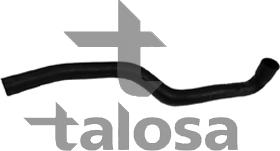 Talosa 67-20496 - Шланг радіатора autocars.com.ua