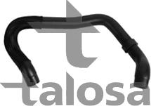 Talosa 67-20513 - Шланг радиатора avtokuzovplus.com.ua