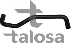 Talosa 67-20515 - Шланг радіатора autocars.com.ua