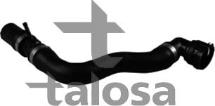 Talosa 67-20516 - Шланг радіатора autocars.com.ua