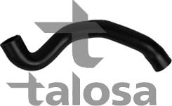 Talosa 67-20519 - Шланг радиатора avtokuzovplus.com.ua