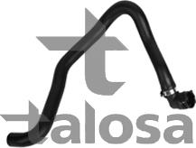 Talosa 67-20540 - Шланг радіатора autocars.com.ua