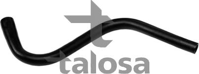 Talosa 67-20967 - Шланг радіатора autocars.com.ua