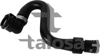 Talosa 67-20990 - Шланг радиатора avtokuzovplus.com.ua