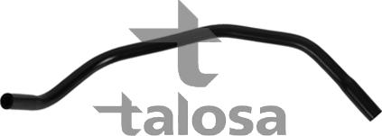Talosa 67-21087 - Шланг радіатора autocars.com.ua