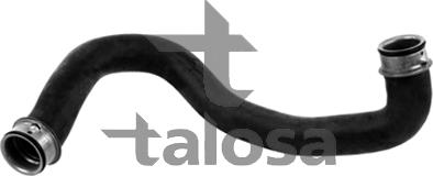 Talosa 67-21105 - Шланг радиатора avtokuzovplus.com.ua