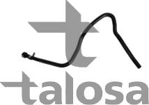 Talosa 70-18899 - Шланг радіатора autocars.com.ua