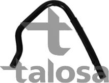 Talosa 70-19369 - Шланг, вентиляція картера autocars.com.ua