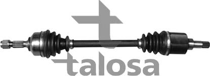 Talosa 76-18115 - Приводной вал avtokuzovplus.com.ua