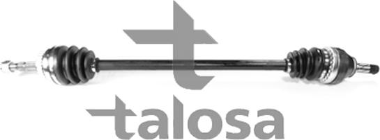 Talosa 76-OP-8002A - Піввісь права Opel Combo. Corsa C 1.3CDTI-1.7 DTI 16V 09.00- autocars.com.ua