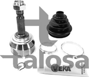 Talosa 77-FI-1002 - Шарнирный комплект, ШРУС, приводной вал autodnr.net