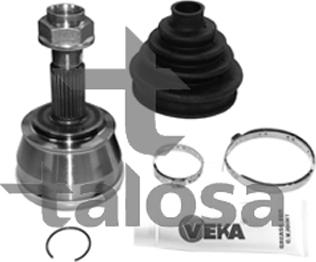 Talosa 77-FI-1106 - Шарнірний комплект, ШРУС, приводний вал autocars.com.ua